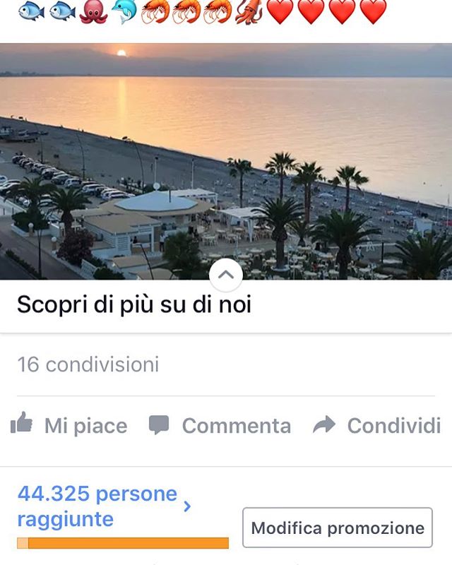 Il lido Azzurro Murano non se la cava male con i like 44325 ️️️️️